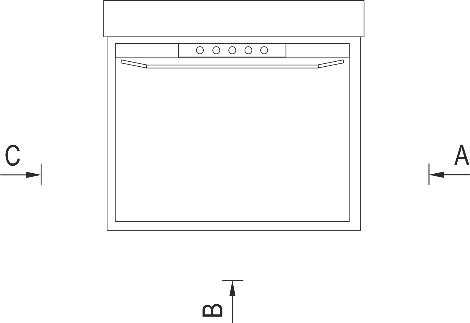 Выбор сторон остекления