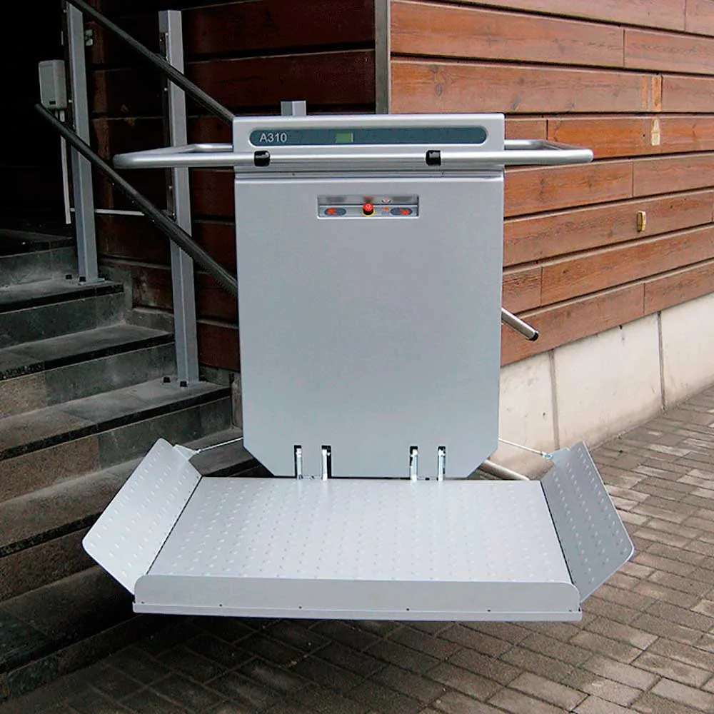 Подъемная платформа для инвалидов наклонного перемещения