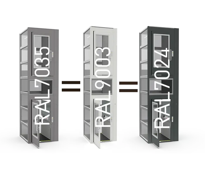 Базовые цвета RAL<br>без добавления стоимости