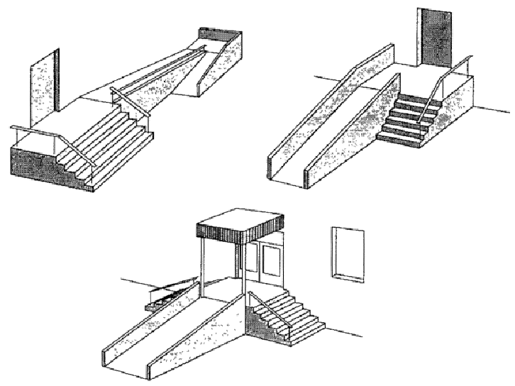 Пример реконструкции входных площадок